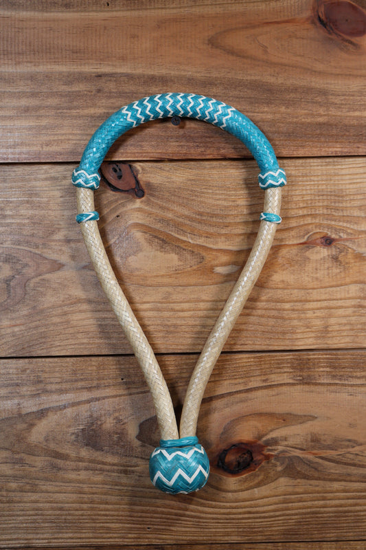 Rawhide Bosal Natural w/ Blue Nose