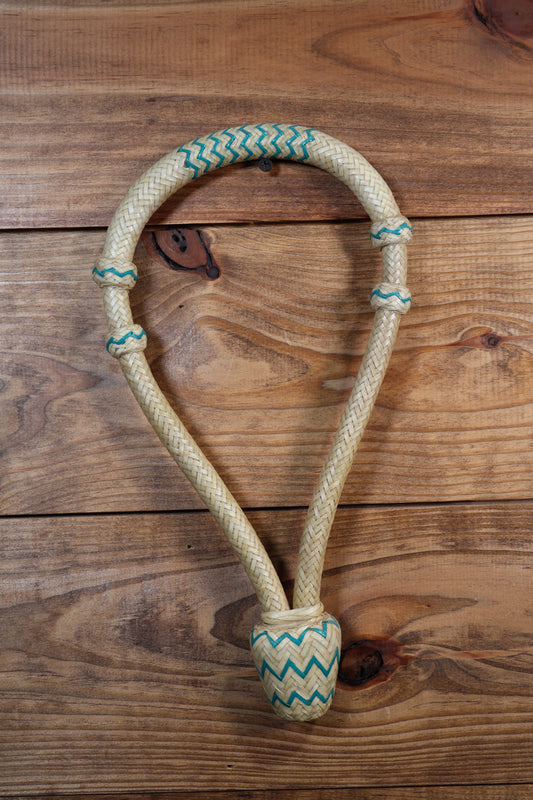 Rawhide Bosal Natural w/ Blue Lines
