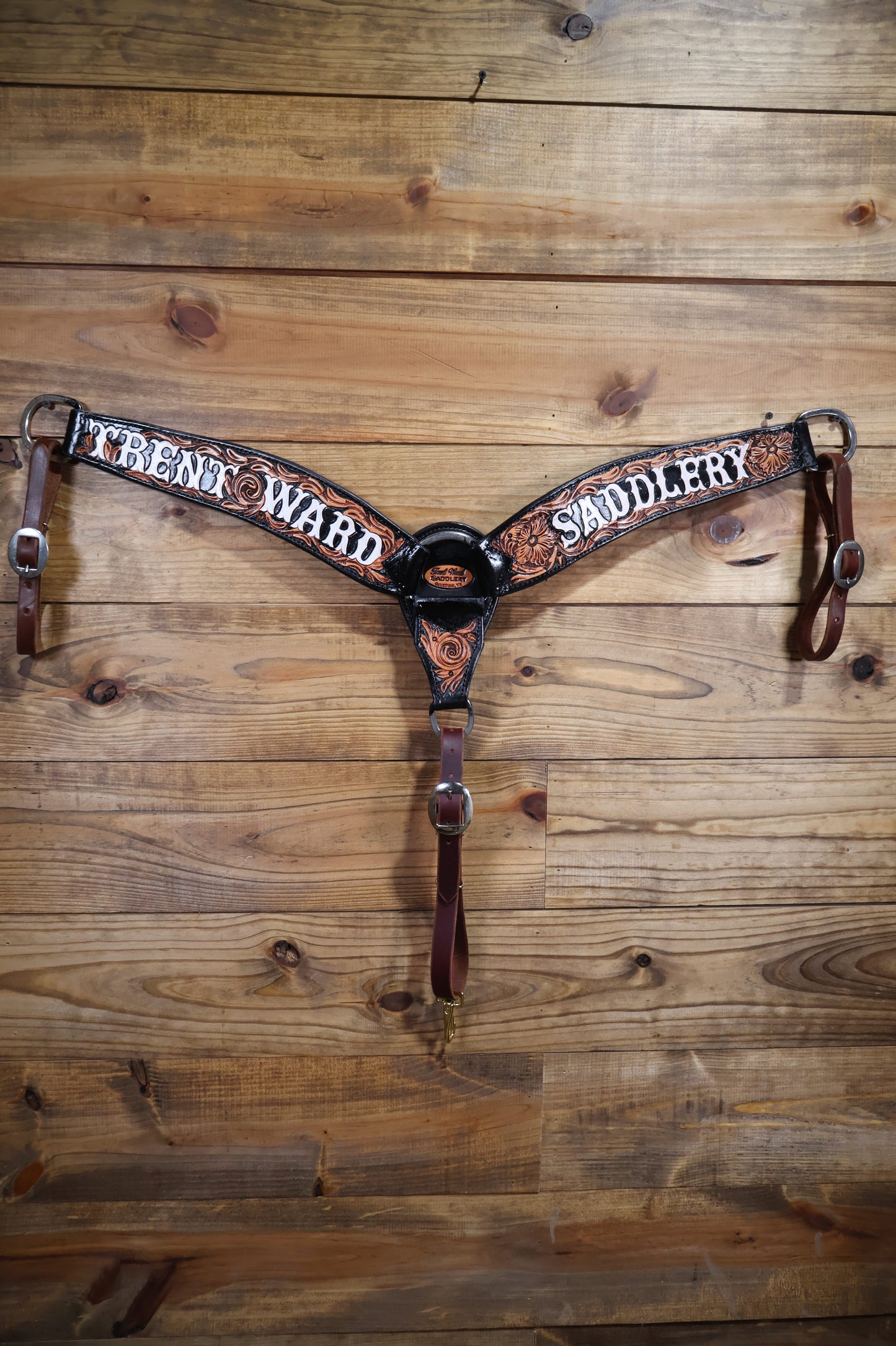 BC47 Trent Ward Tooled 3" Black Dyed