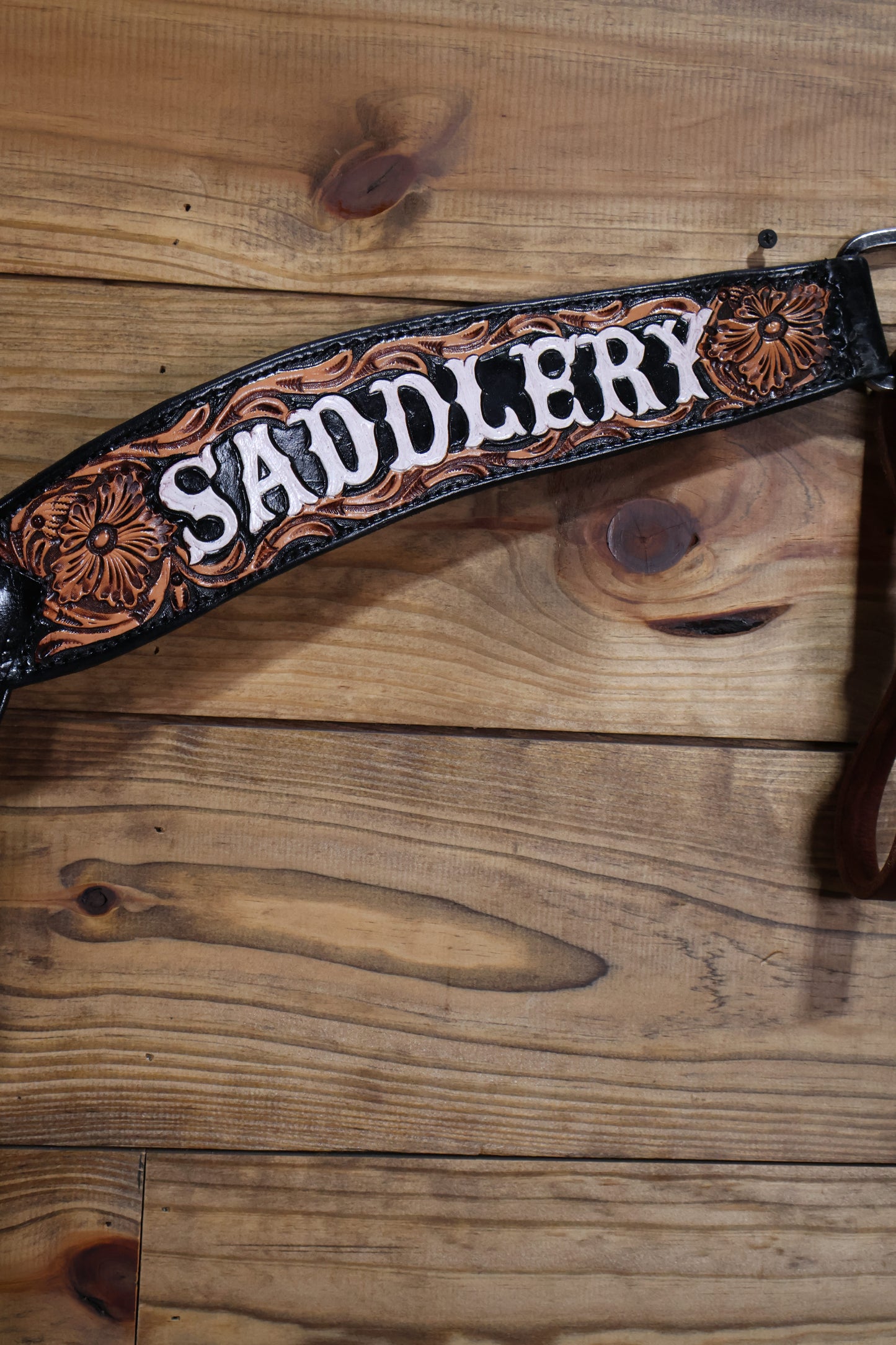 BC47 Trent Ward Tooled 3" Black Dyed