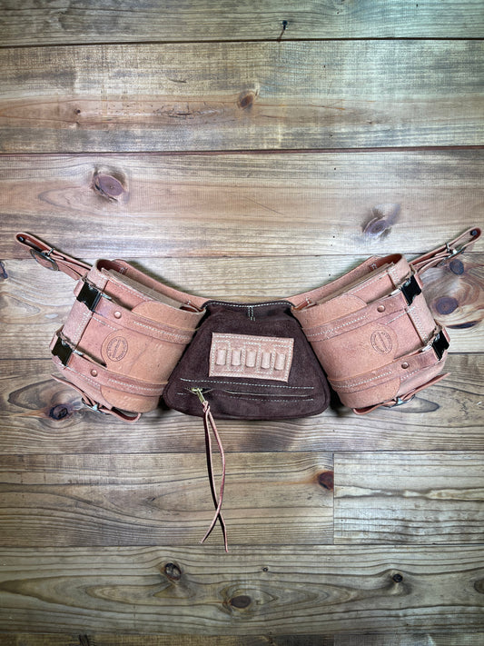 Cargill Flip Down Leather Medicine Bag