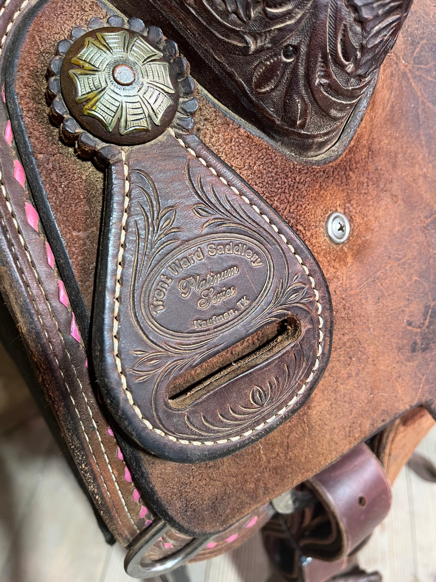 14 1/2" Trent Ward Platinum Roper ISUSED2247