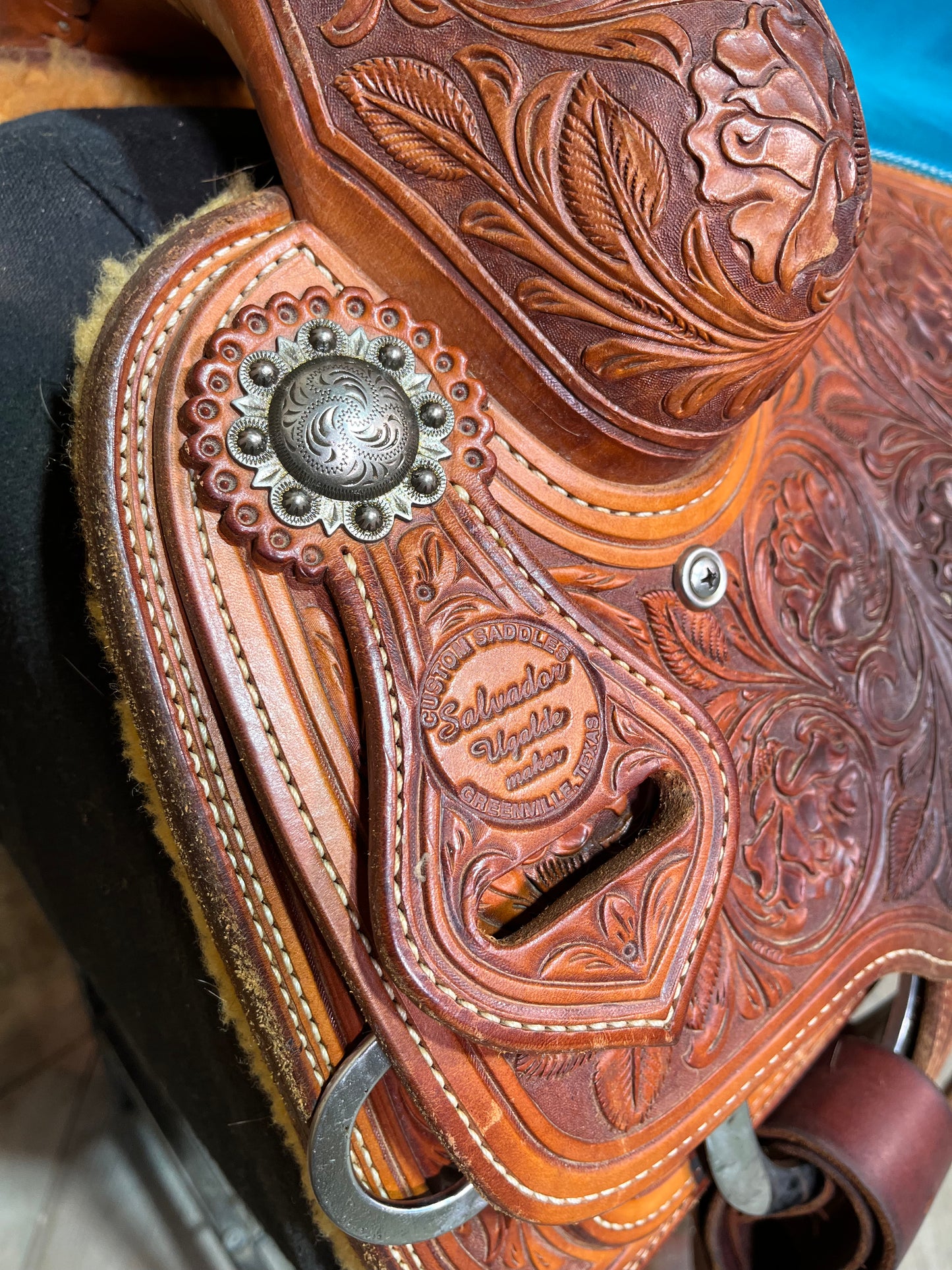 14 1/2" Custom Salvador Ugalde Roper ISUSED2251