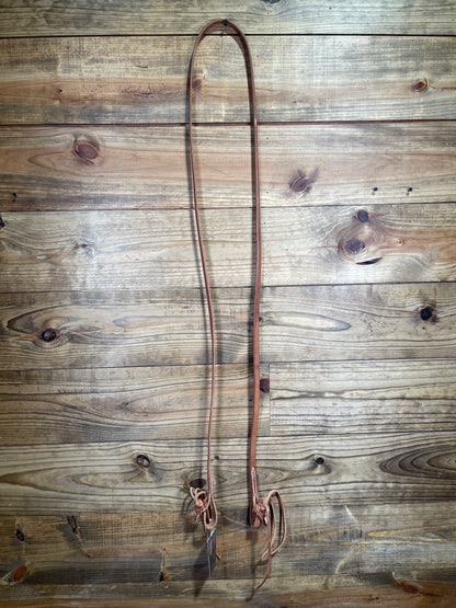 H5085 Pineapple Knot Quick Change Roping Reins BL
