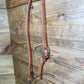 H1075 5/8" Split- Ear w/ Custom Square Floral Buckle