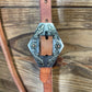 H1075 5/8" Split- Ear w/ Custom Snip Floral Buckle