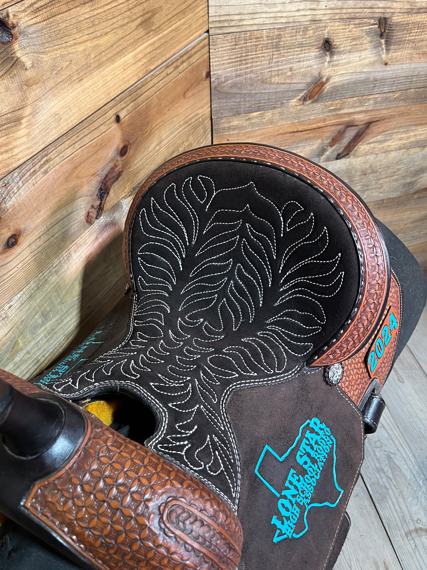 13 3/4” JY Barrel Saddle ISUSED2262