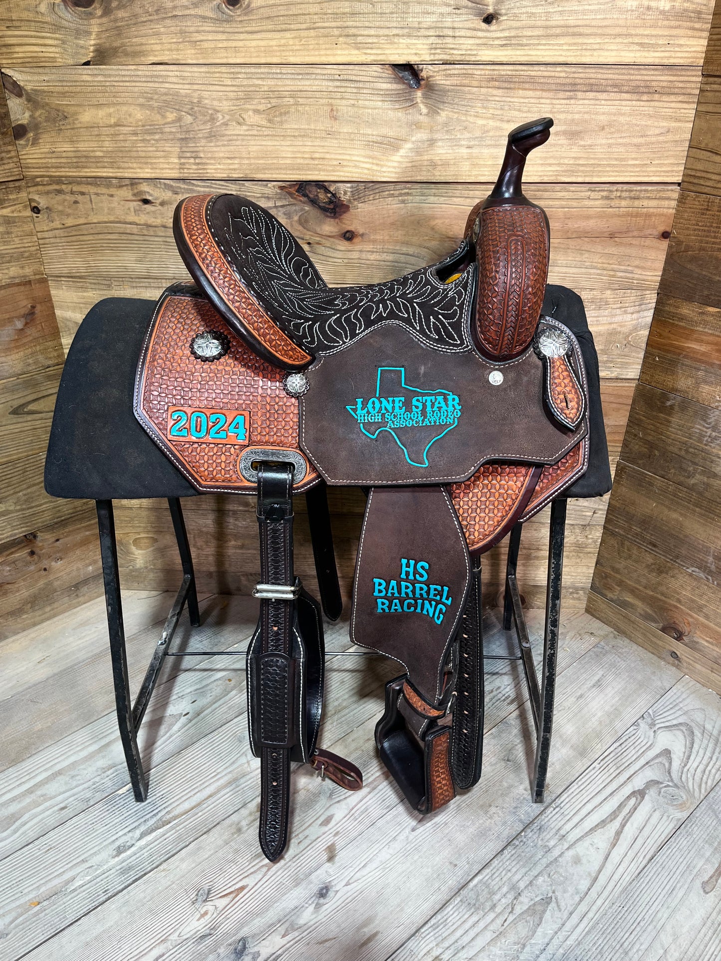 13 3/4” JY Barrel Saddle ISUSED2262