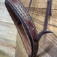 Dark Oiled Floral Tooling w/ Rawhide Arrows