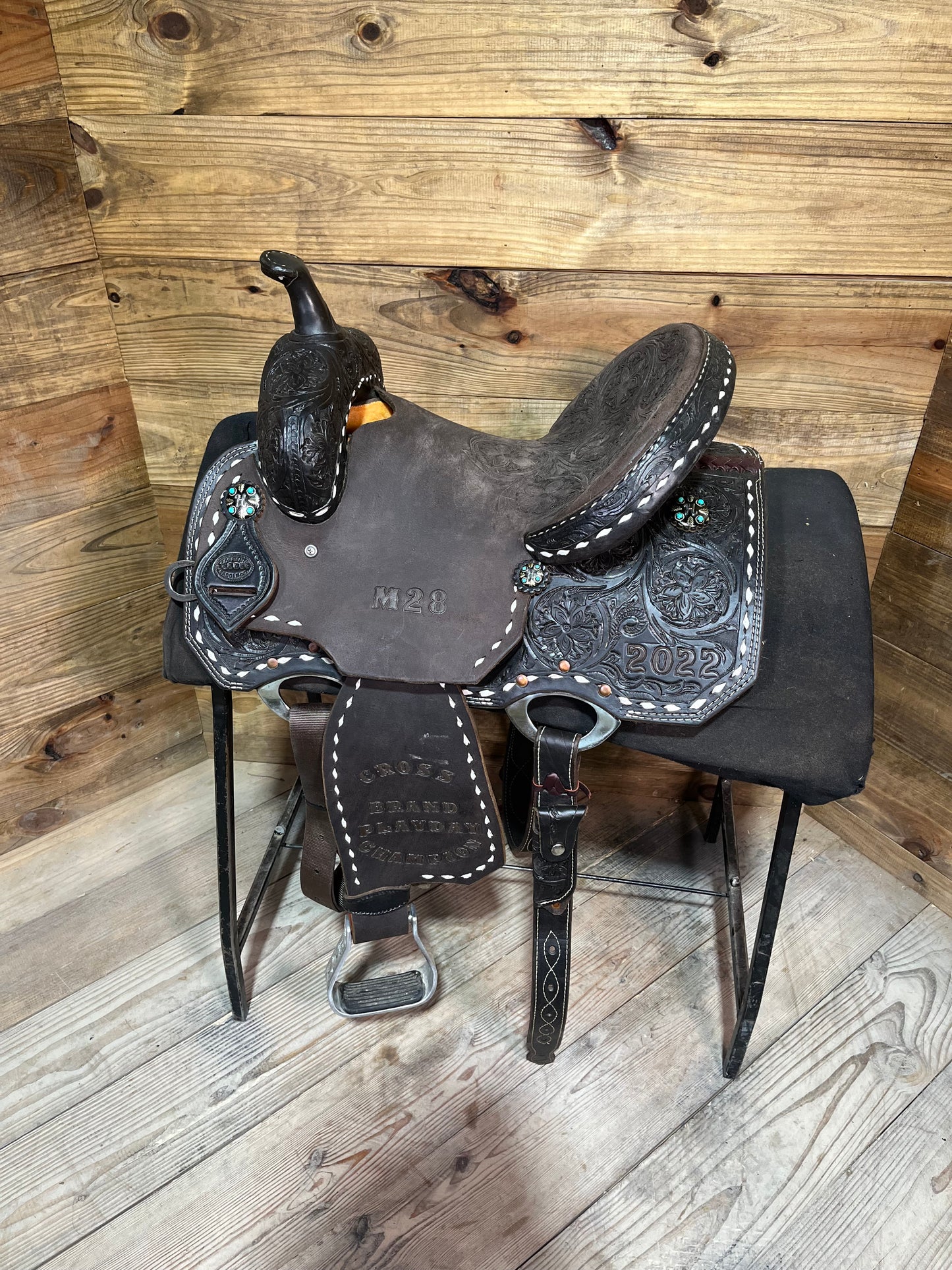 14” Corriente Barrel Saddle ISUSED2273