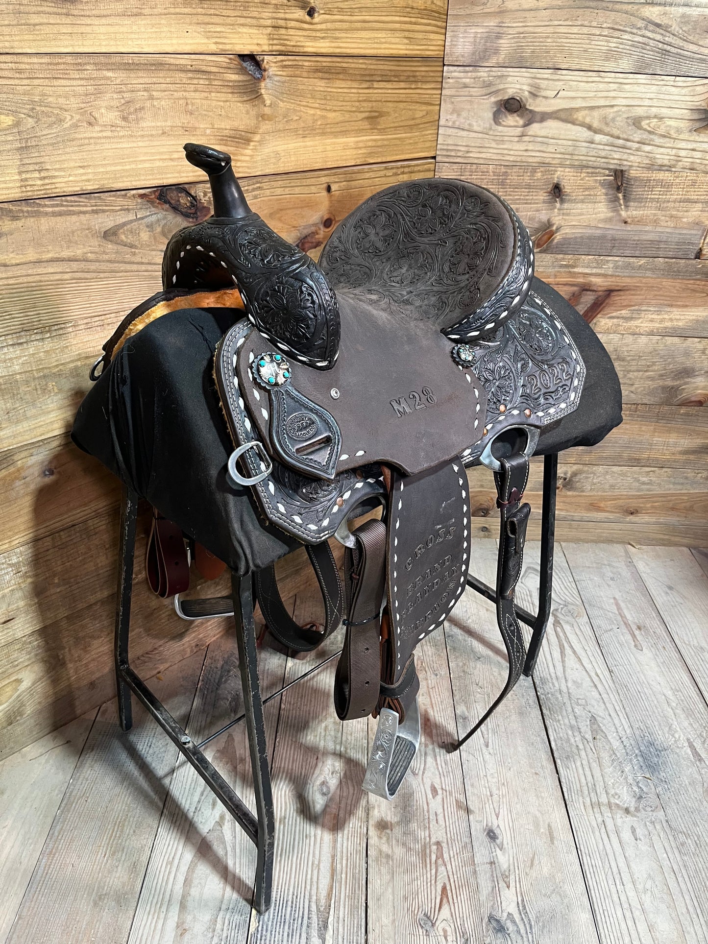14” Corriente Barrel Saddle ISUSED2273