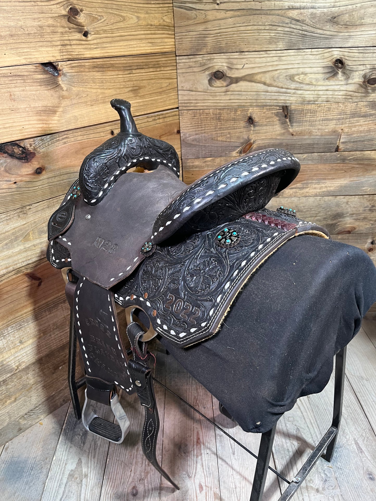 14” Corriente Barrel Saddle ISUSED2273