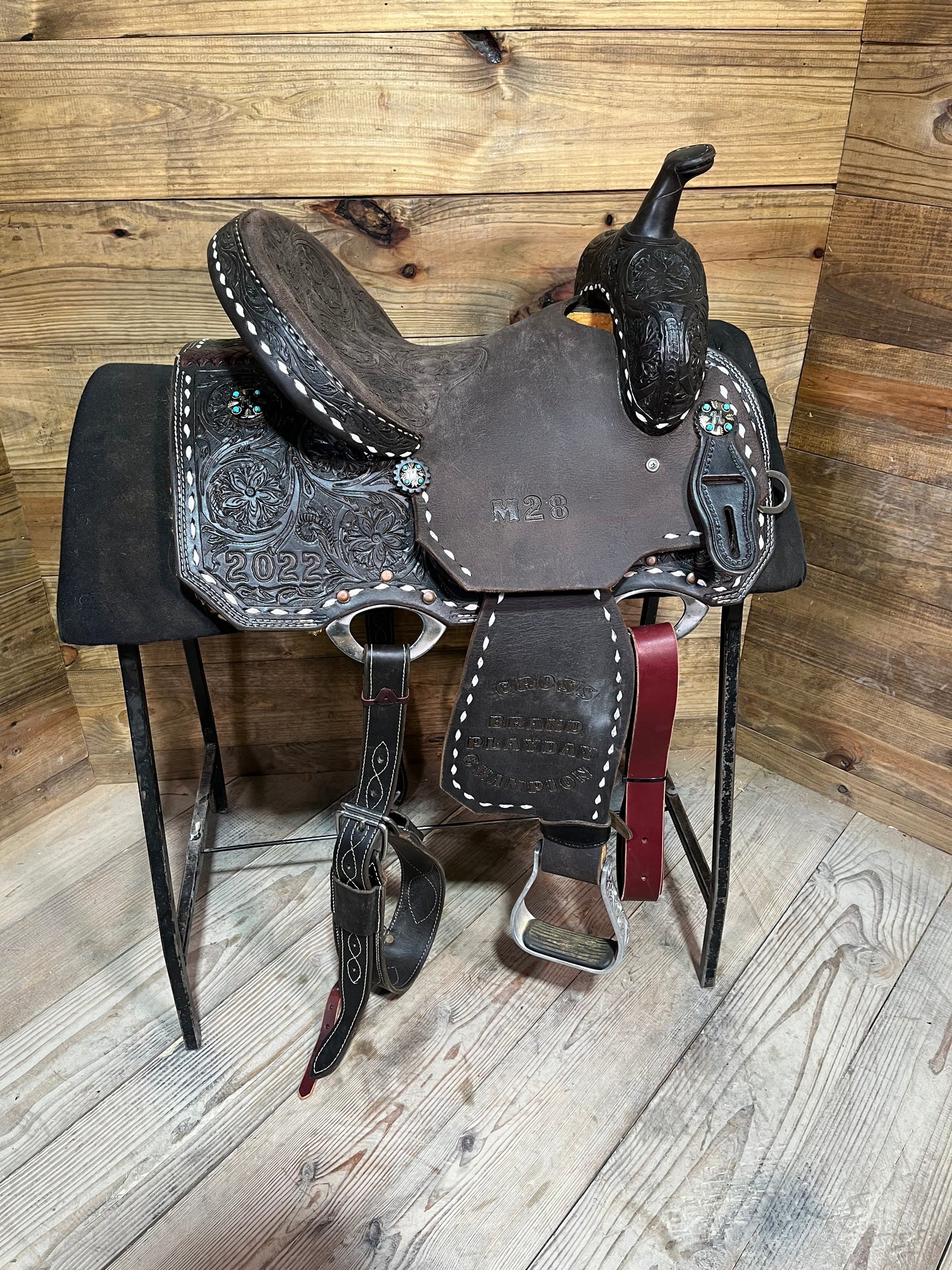 14” Corriente Barrel Saddle ISUSED2273