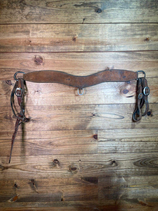 2 7/8" Custom Webb's Saddles Roughout Breast Collar USEDTACK100