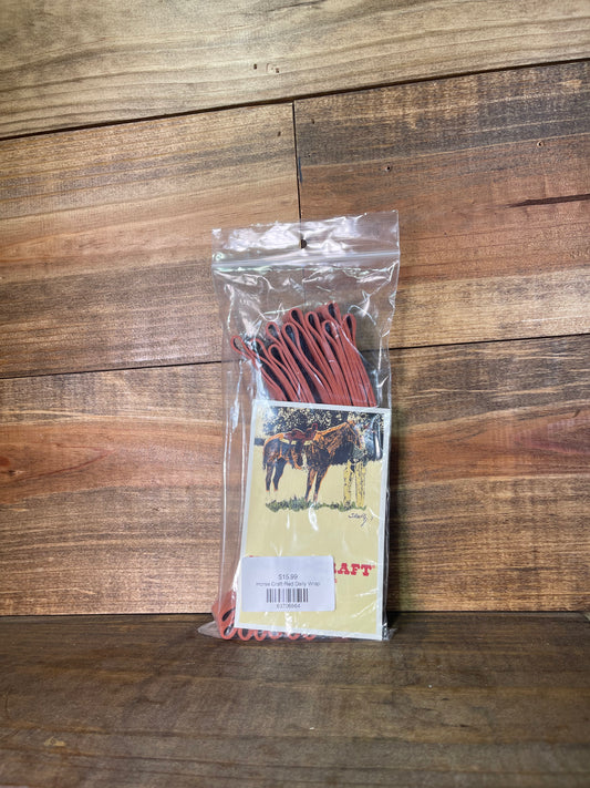 Horse Craft Red Dally Wrap