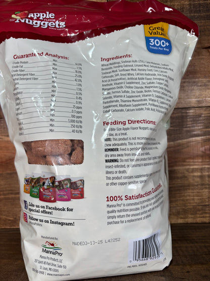 MannaPro Apple Flavor Nuggets