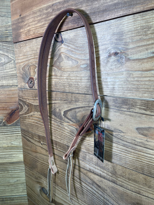 Cheaney Work Dark Oil Split Ear Headstall