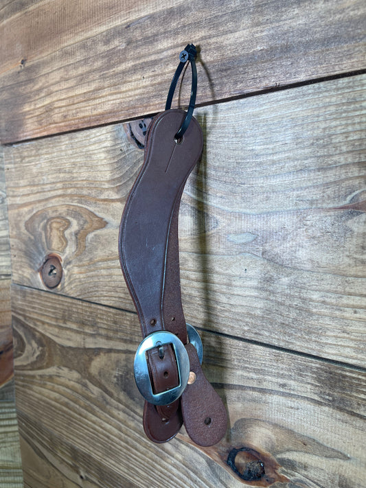 Cheaney Dark Oil Spur Straps 05