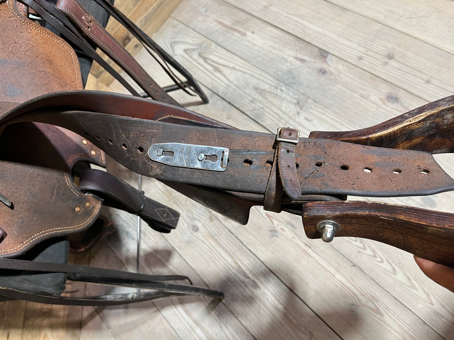 15 1/2” CowPuncher Ranch Saddle ISUSED2308