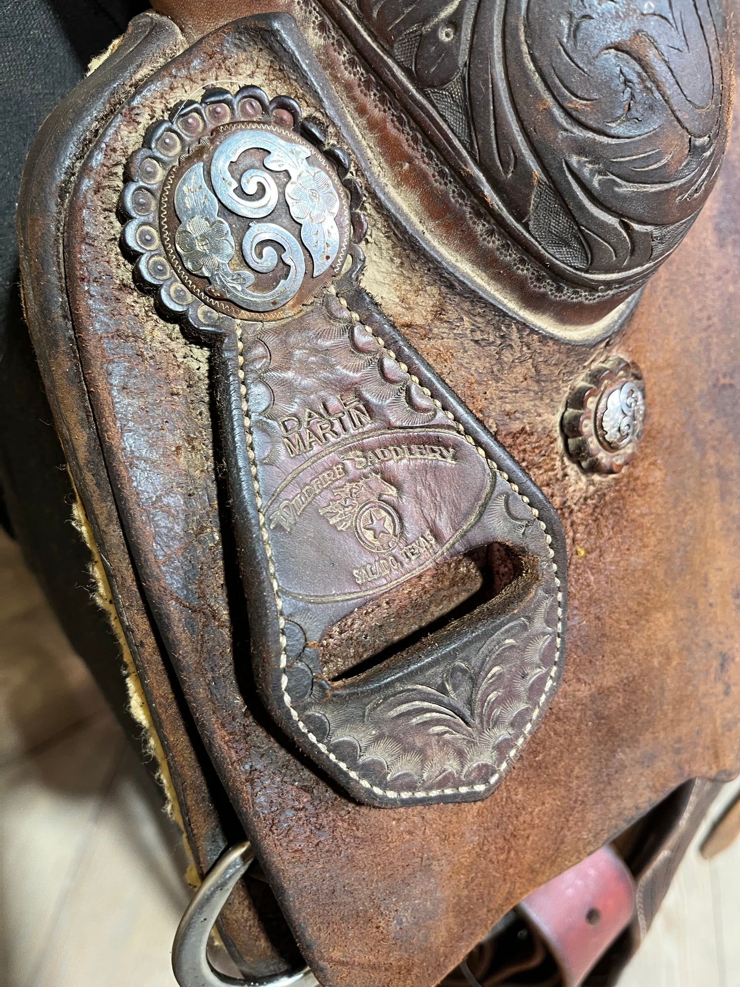 14 1/2” Dale Martin “Wildfire Saddlery” Roper ISUSED2311