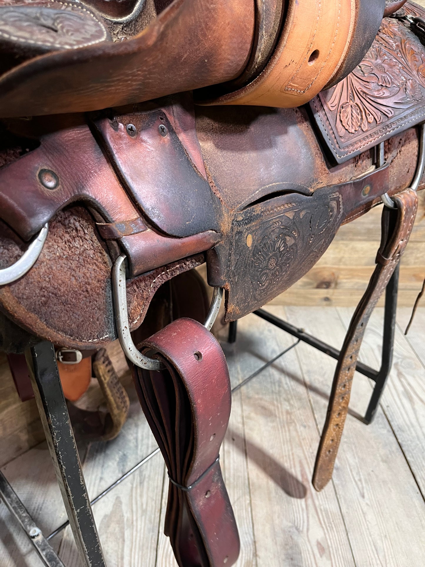 14 1/2” Dale Martin “Wildfire Saddlery” Roper ISUSED2311