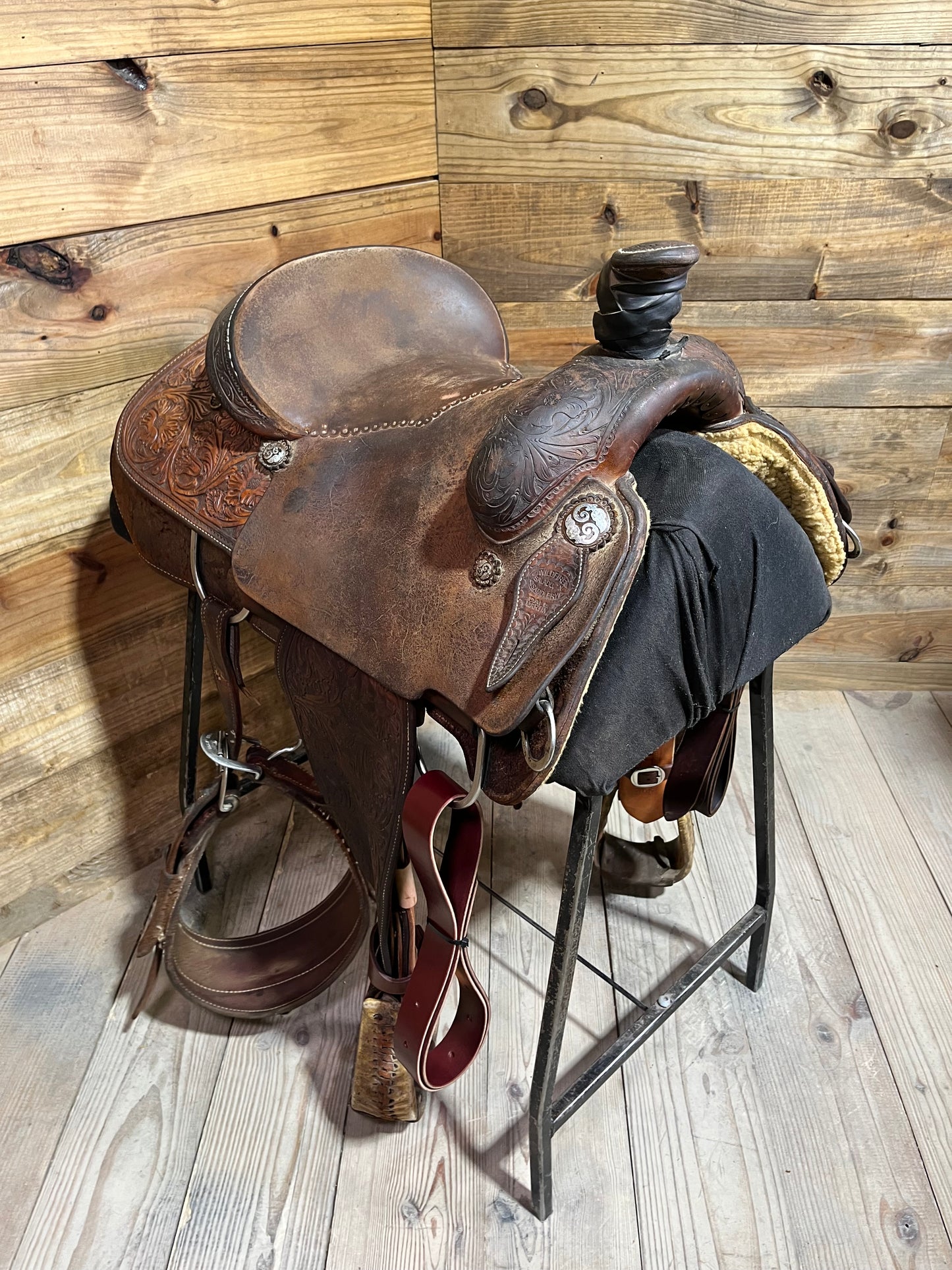 14 1/2” Dale Martin “Wildfire Saddlery” Roper ISUSED2311
