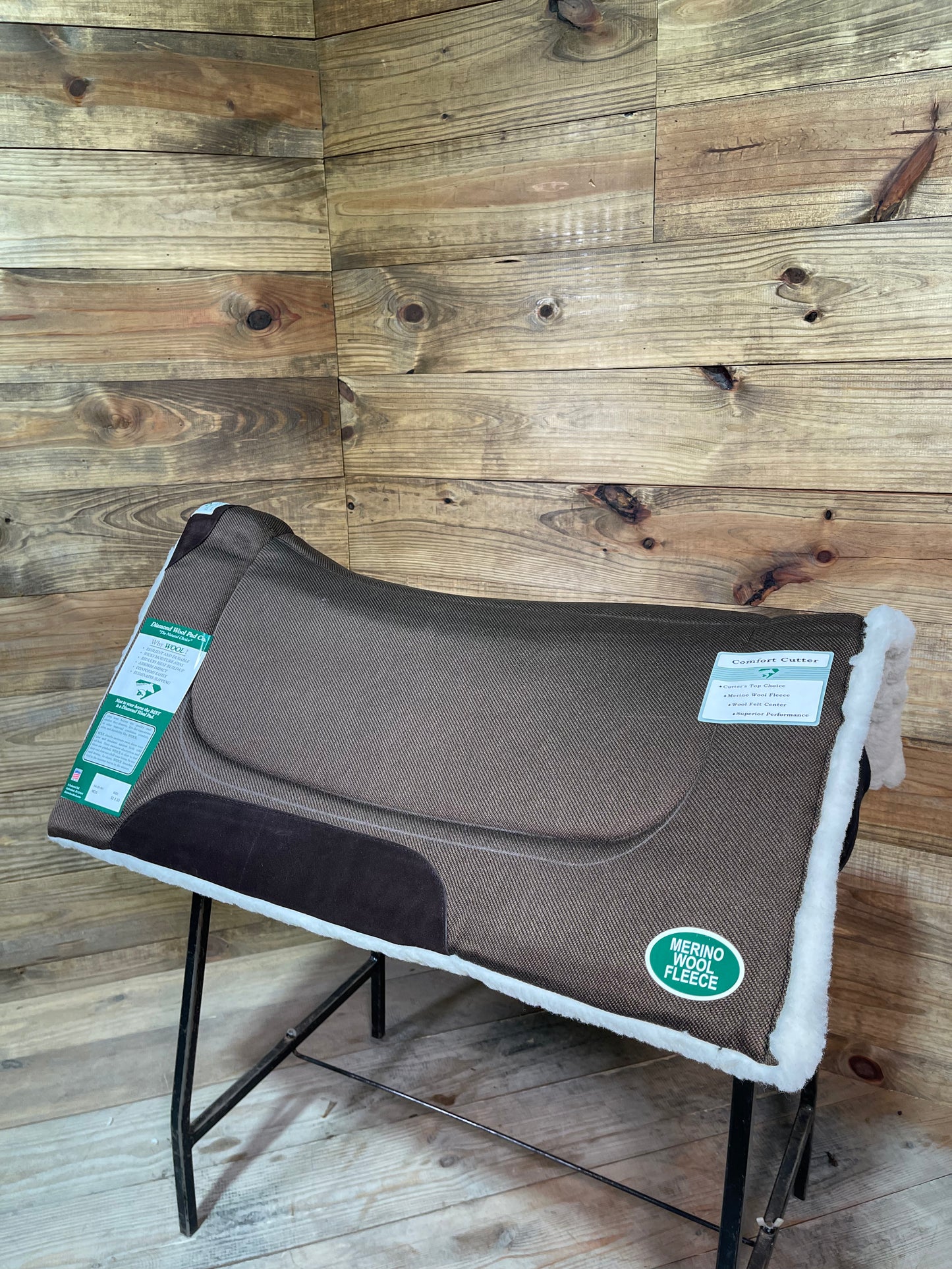 Brown Diamond Wool Pad