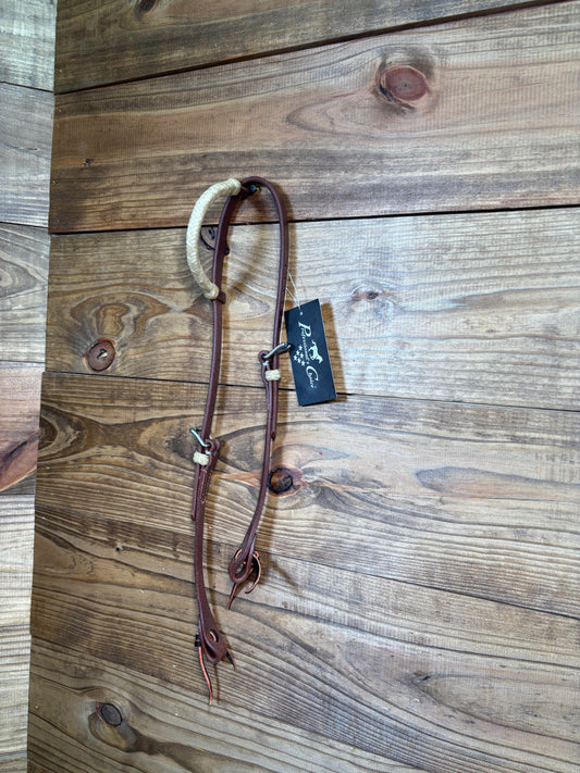 Professional Choice 5/8" Rawhide 1 Ear Headstall