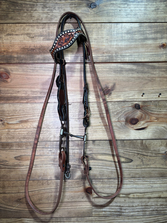 Classic Equine Argentine Snaffle Rig USEDTACK72