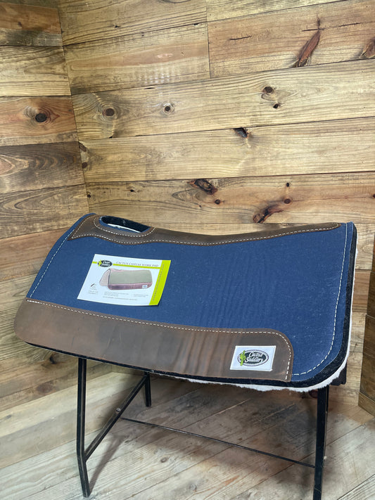 Relentless 30x31 & 1" Canvas Roper Pad Blue