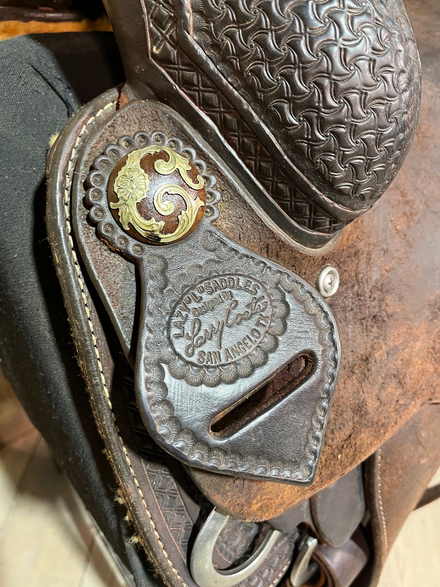 14 1/2” Lazy “L” Coats Roper ISUSED2326