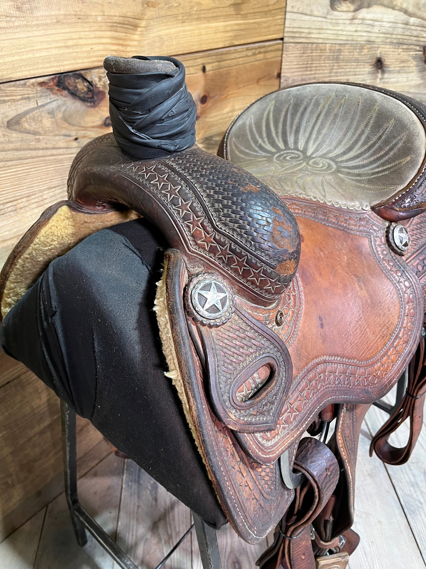 14 1/2” No Stamp Handmade Roper ISUSED2330