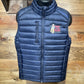 TWS Tack Shop Cowboy Puffer Vest Navy