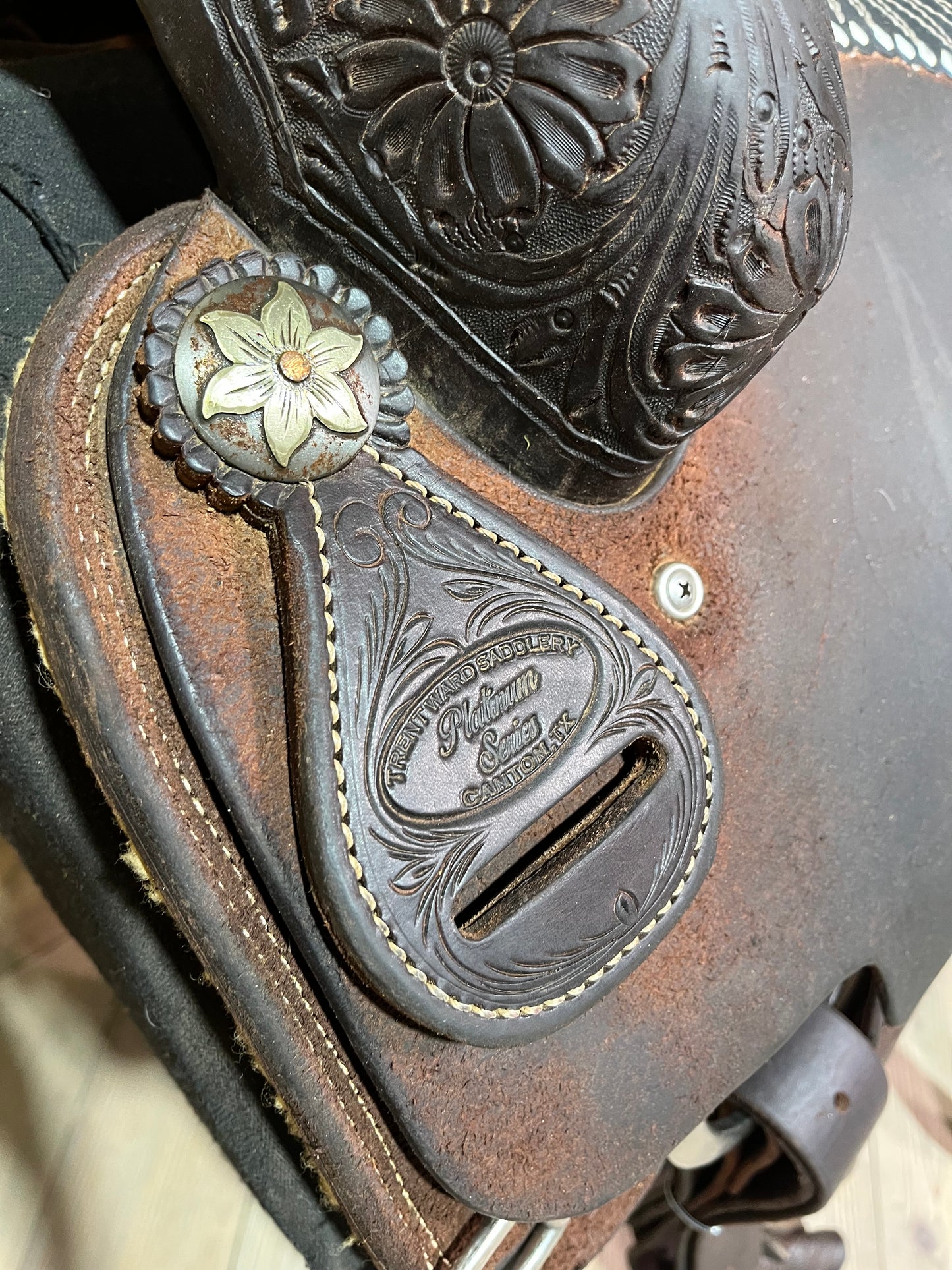 13 1/2” Trent Ward Platinum Roper ISUSED2336