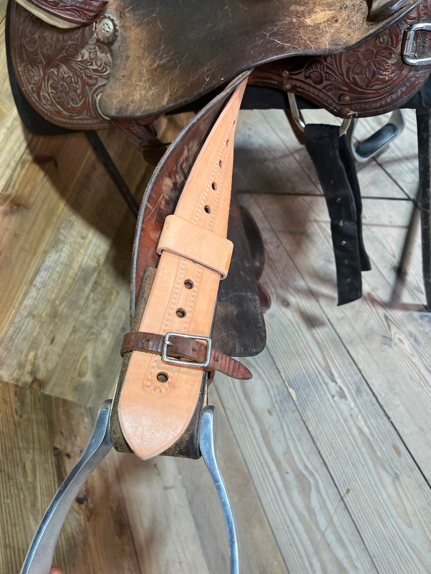 16 1/4” Fort Worth Saddle Co. Barrel ISUSED2338