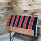 Casa Zea Rust & Black Stripped Navajo