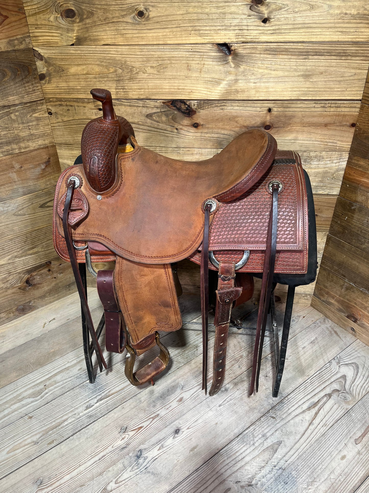 16 1/2” Trent Ward Signature BW Ranch Cutter ISUSED2345