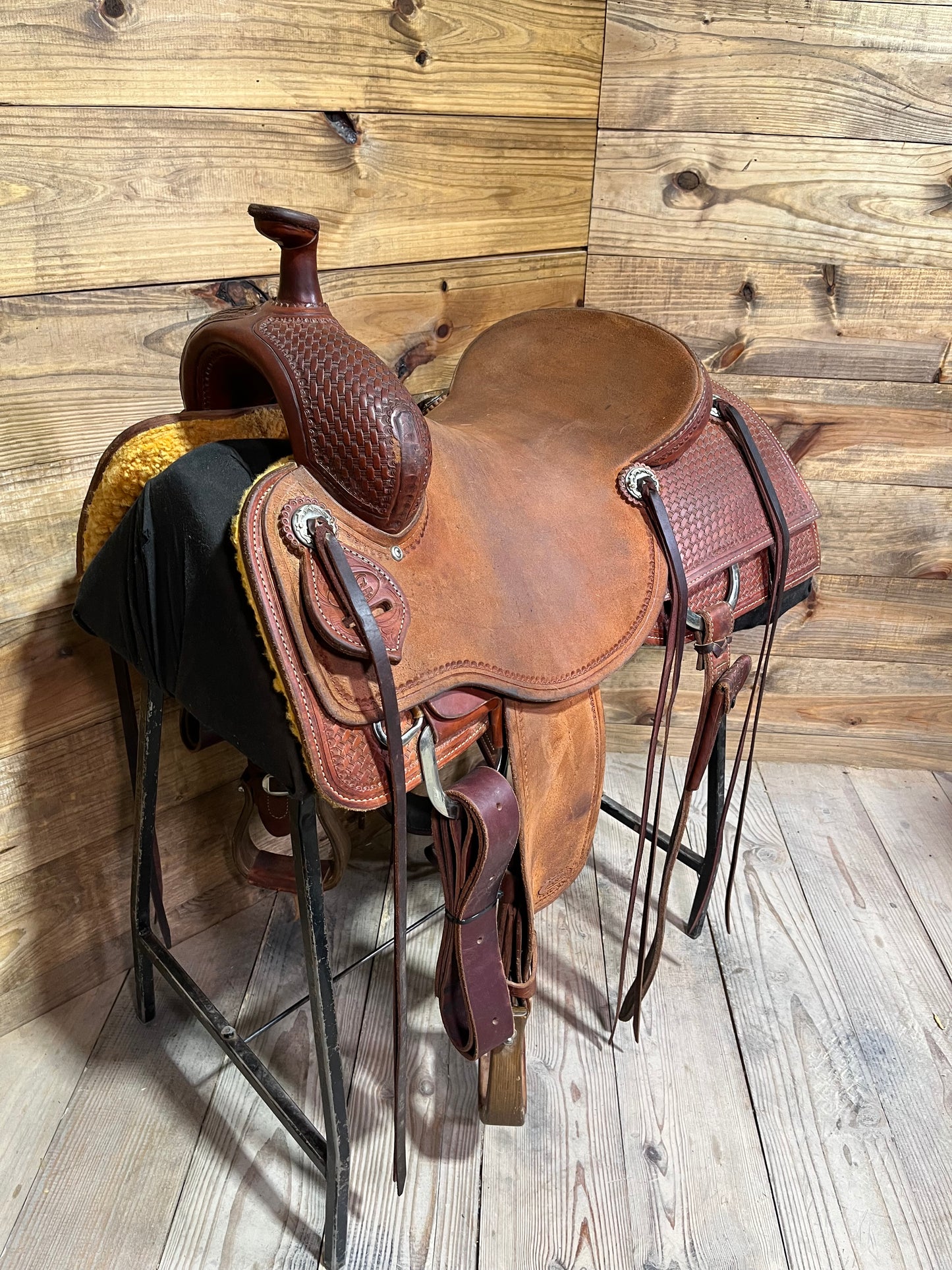 16 1/2” Trent Ward Signature BW Ranch Cutter ISUSED2345