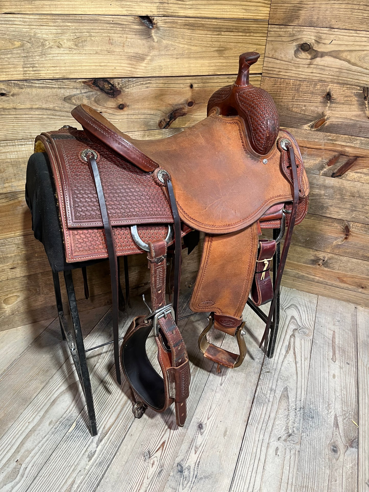 16 1/2” Trent Ward Signature BW Ranch Cutter ISUSED2345