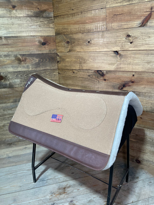 49 CSI Tan Standard Western Cut Large Saddle Pad