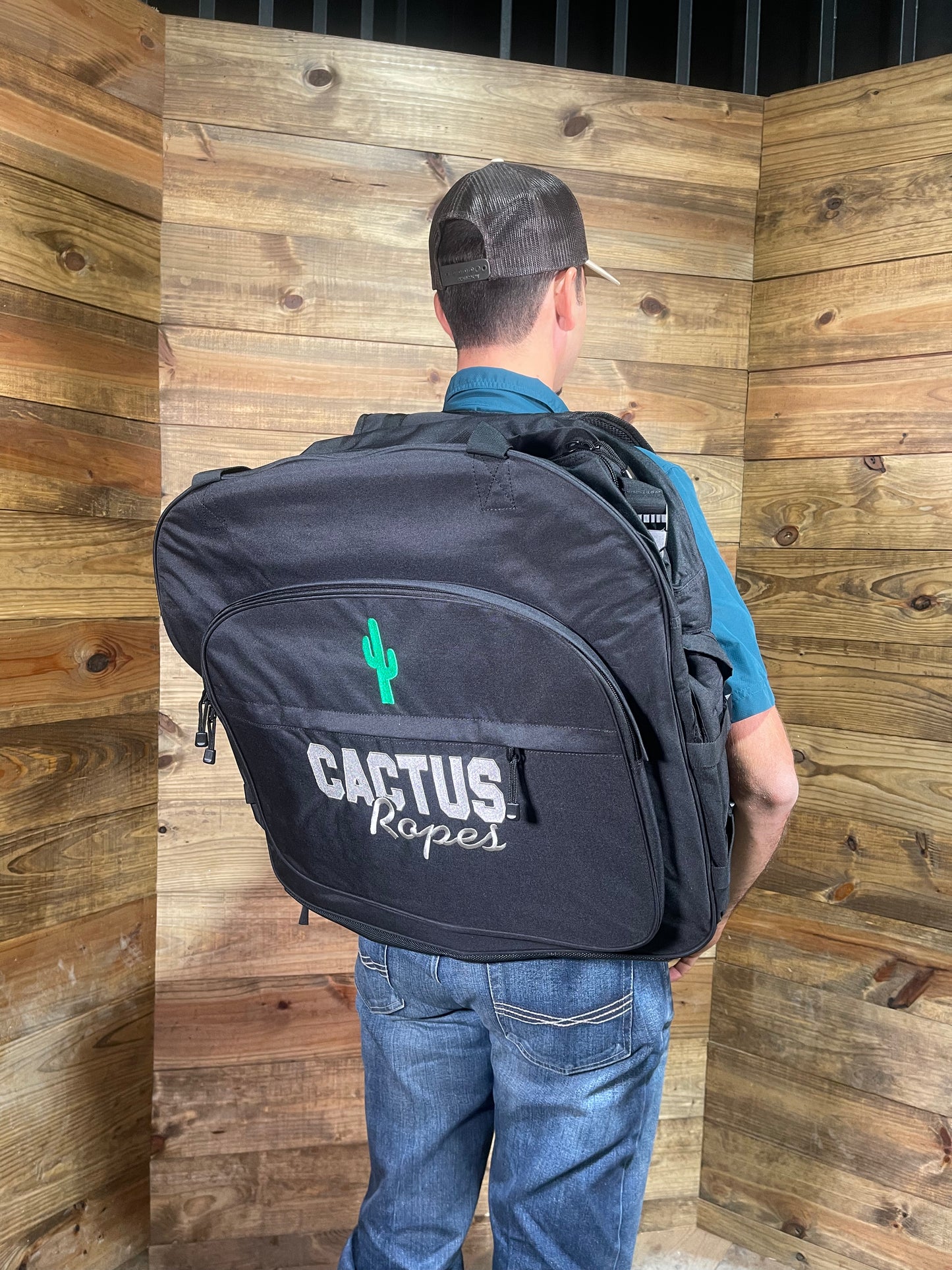 Cactus Excursion Rope Bag Black