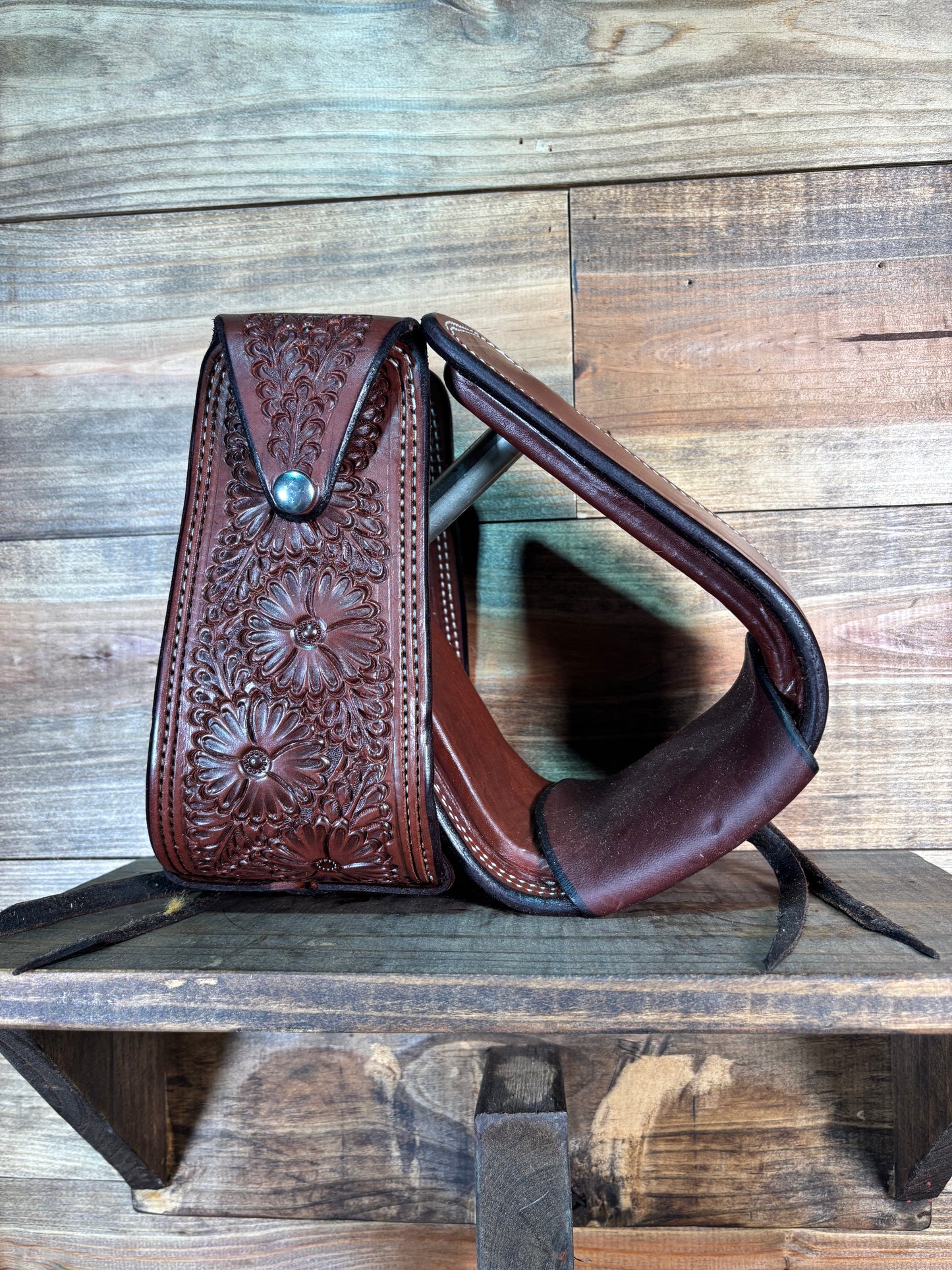 Tooled Stirrups