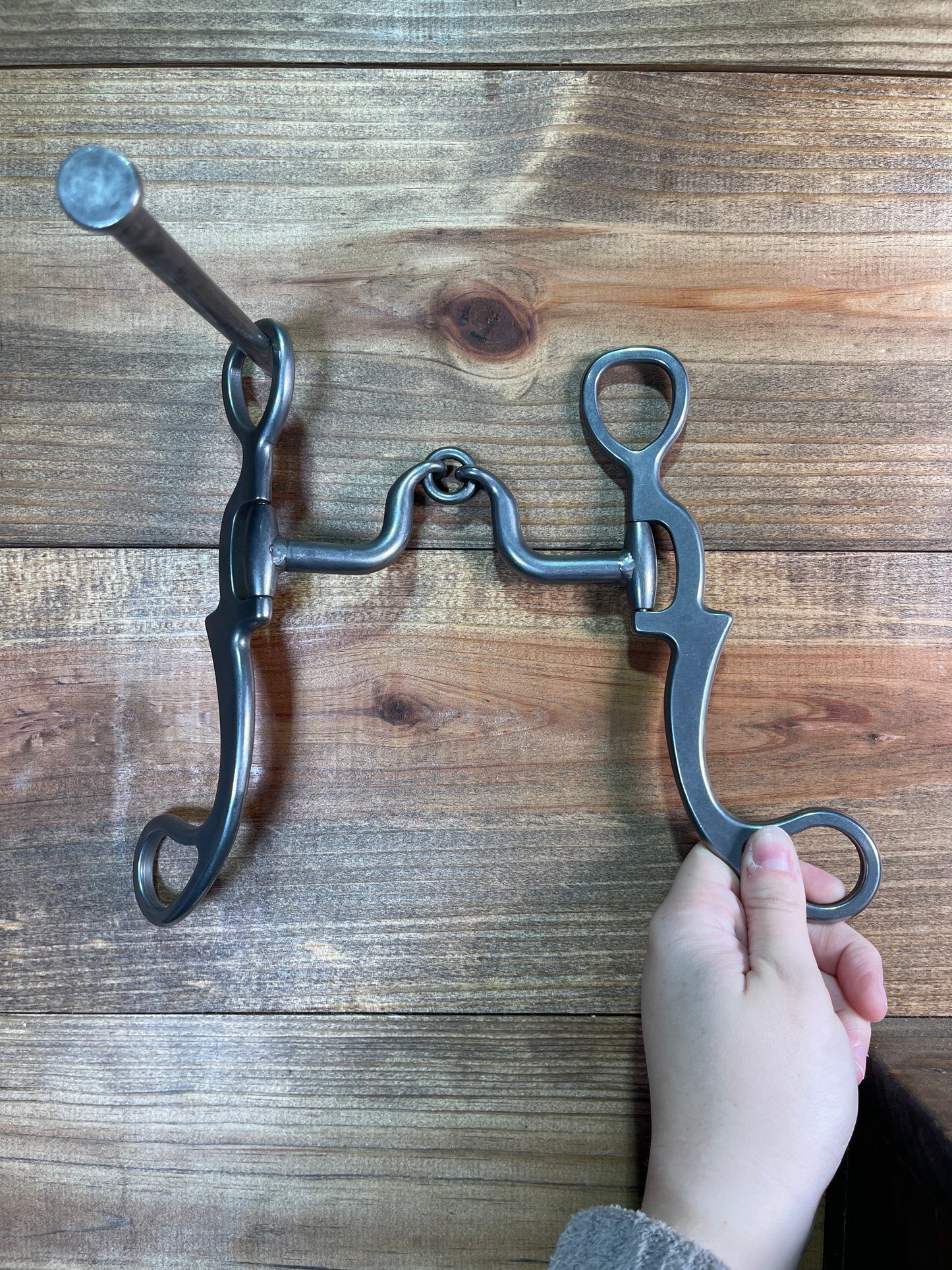 ISBIT101 Brandon Anthony Ported Snaffle w/ 86 Shank