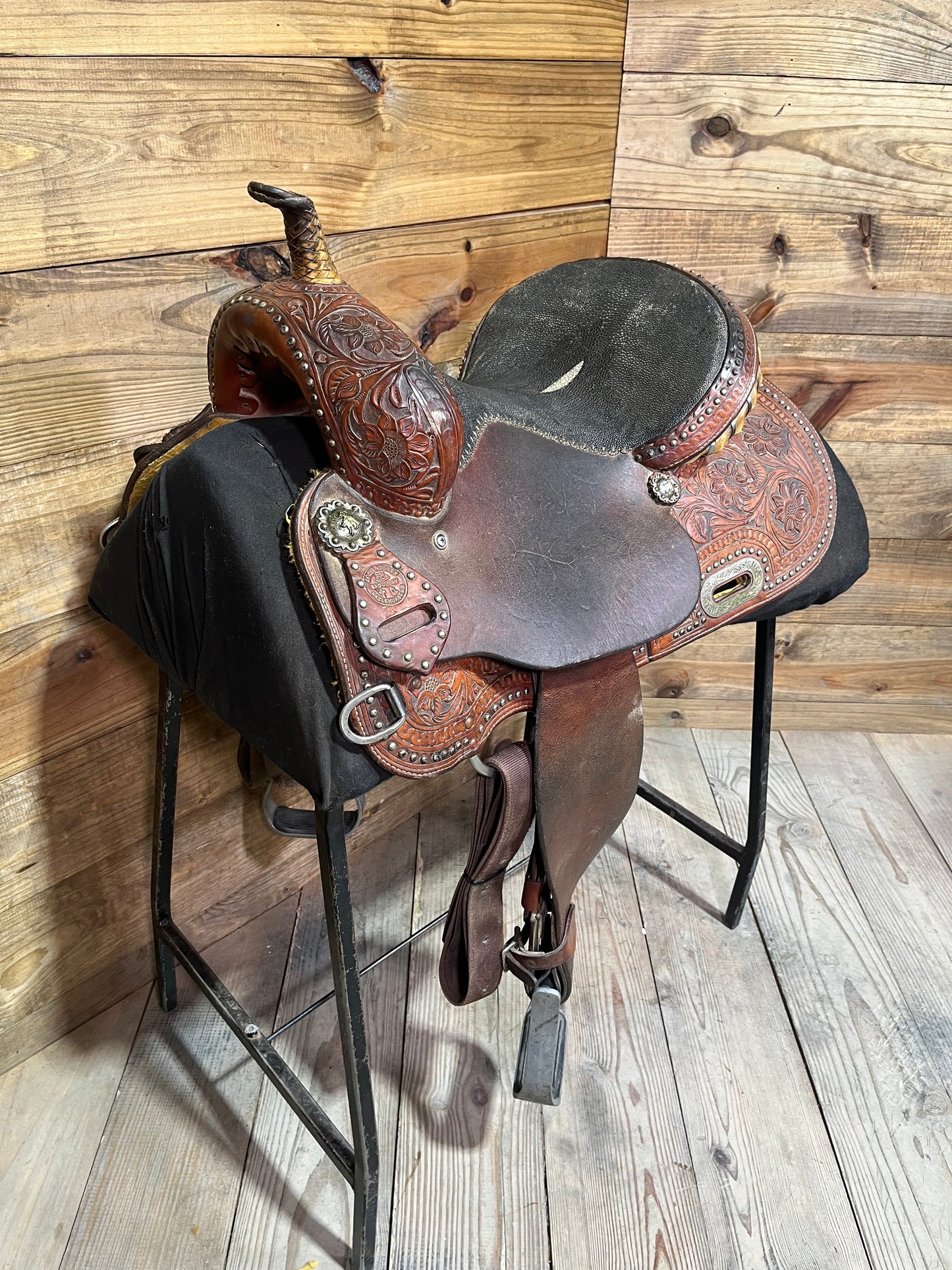 14 1/2" Jack Foster Barrel Saddle ISUSED2353