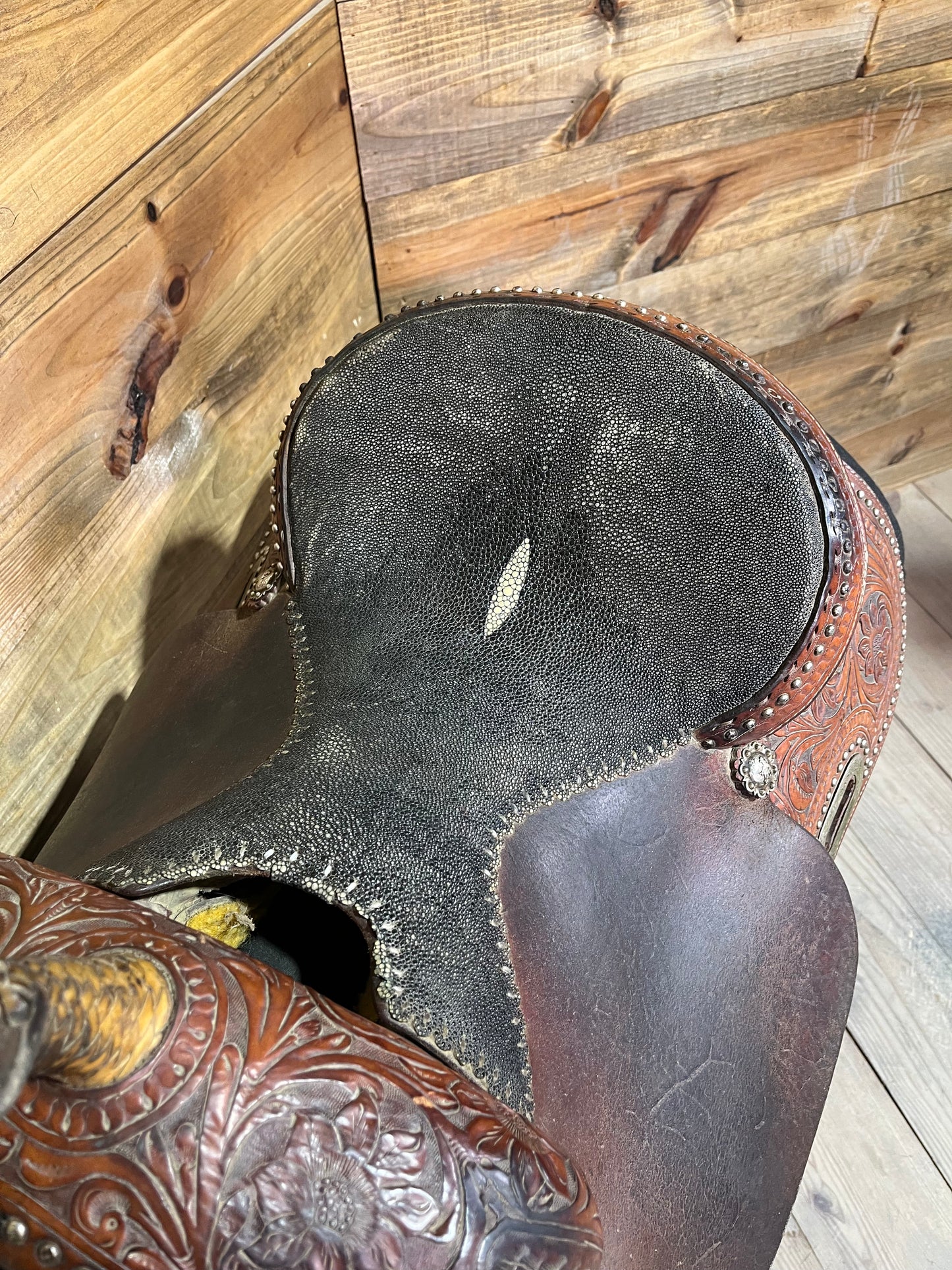 14 1/2" Jack Foster Barrel Saddle ISUSED2353