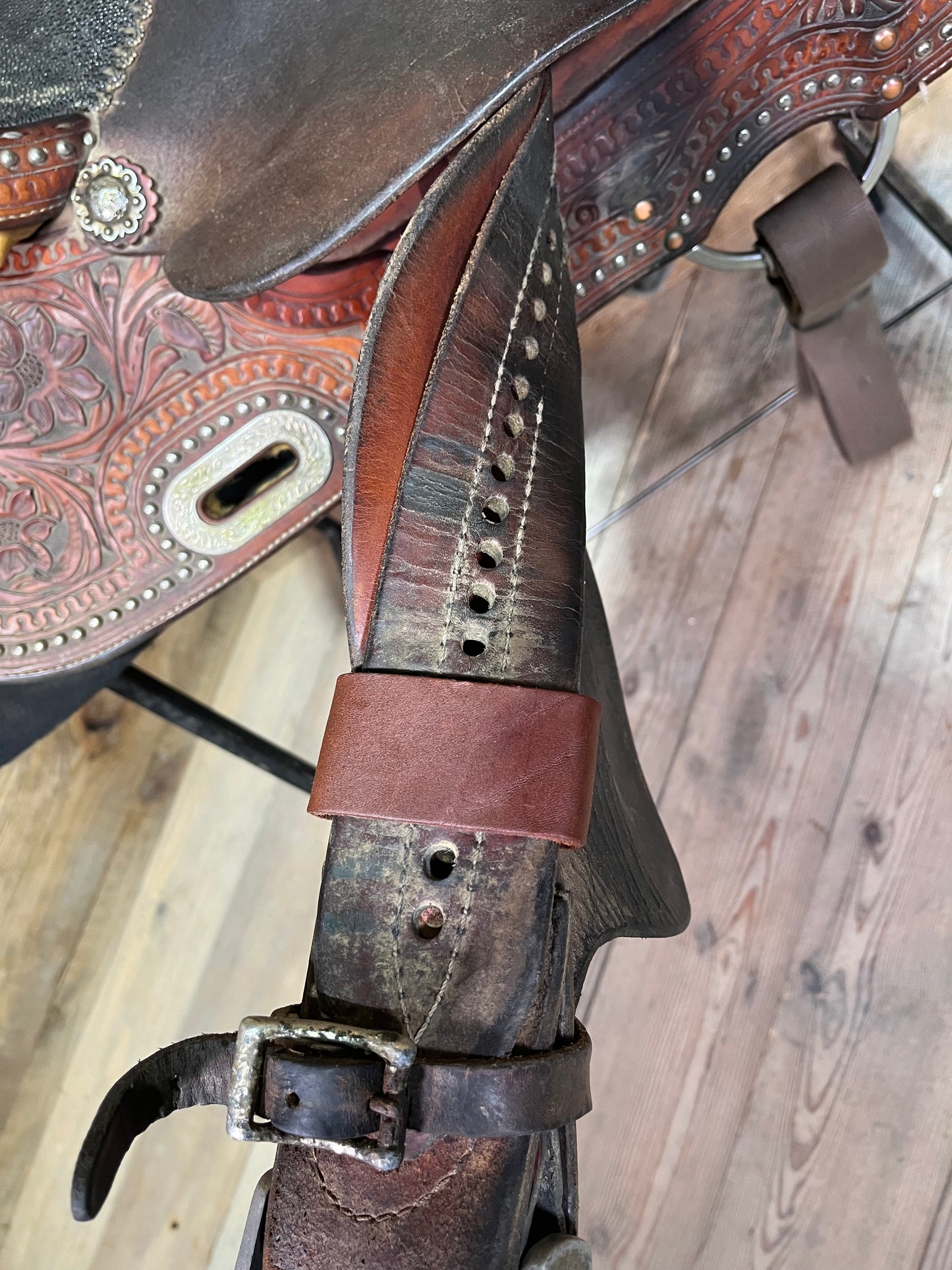 14 1/2" Jack Foster Barrel Saddle ISUSED2353