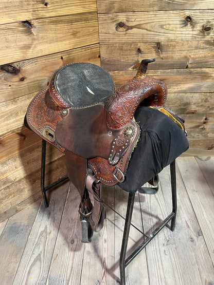 14 1/2" Jack Foster Barrel Saddle ISUSED2353
