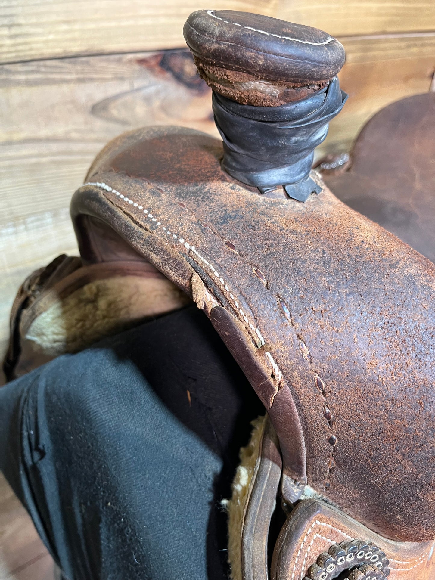 16 1/2” Cowpuncher Ranch Saddle ISUSED2355