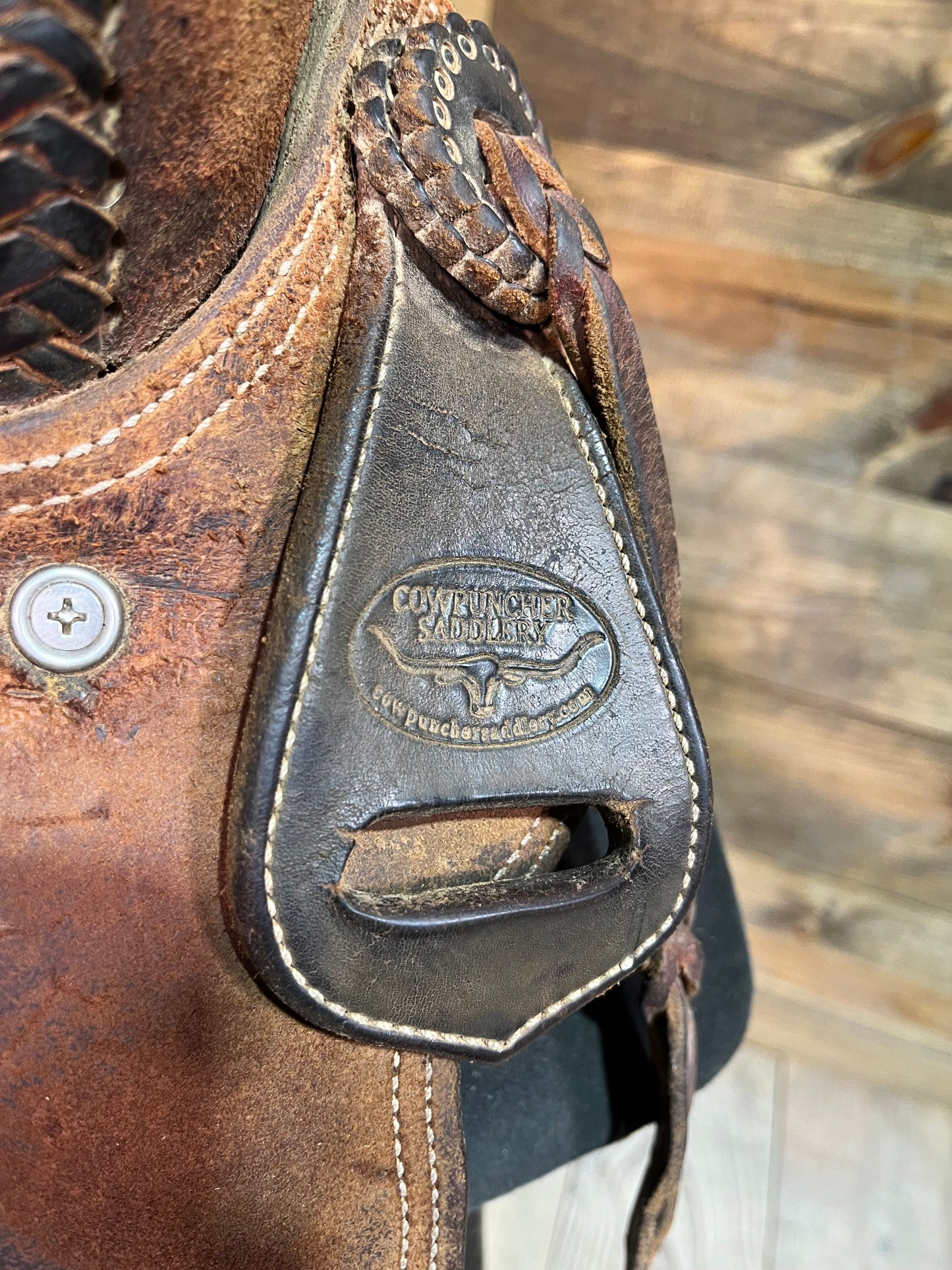 16 1/2” Cowpuncher Ranch Saddle ISUSED2355