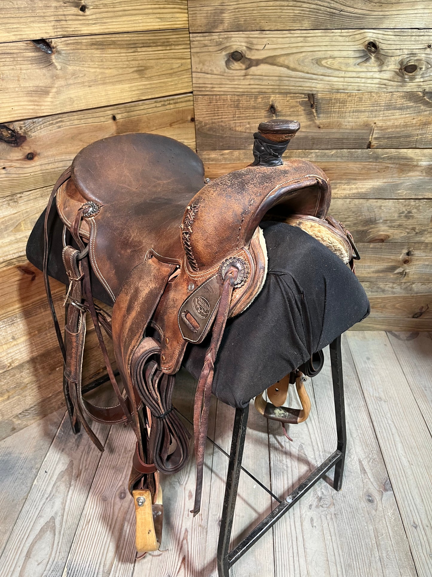 16 1/2” Cowpuncher Ranch Saddle ISUSED2355